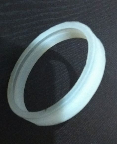 White Round LED Lights Gaskets Thickness In Mm 0 5 4 5 Thickness