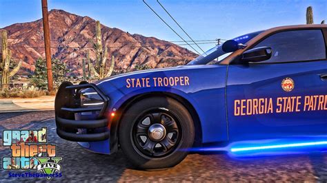 Playing Gta 5 As A Police Officer Highway Patrol Gsp Gta 5 Lspdfr Mod 4k Youtube