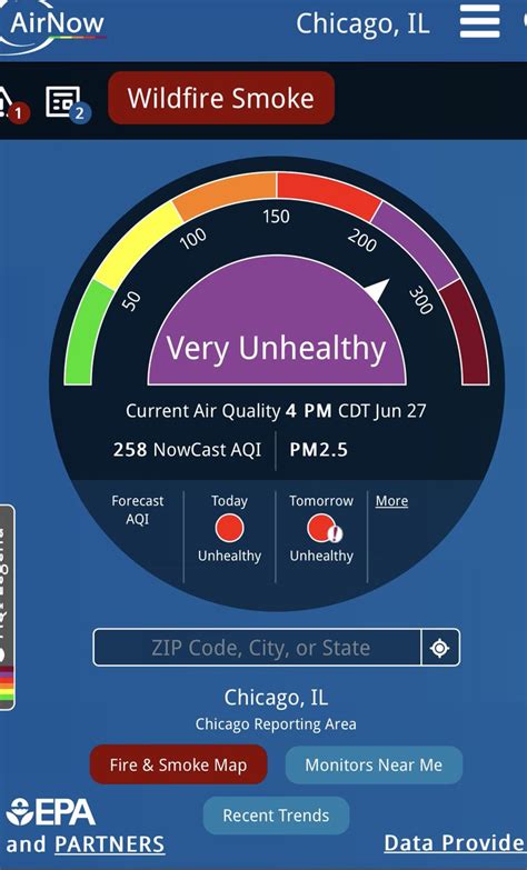 Morgan Kolkmeyer On Twitter Air Labeled “very Unhealthy” And Forecast