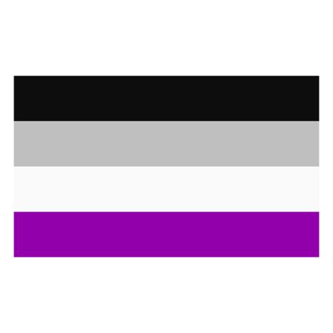 Flag Stripe Asexual Flat Png And Svg Design For T Shirts