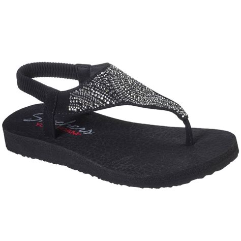 Skechers Meditation New Moon Womens Toe Post Sandals Women From Charles Clinkard Uk