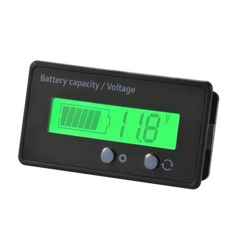 Lcd Batterij Capaciteit Monitor Gauge Meter Waterdichte V V V