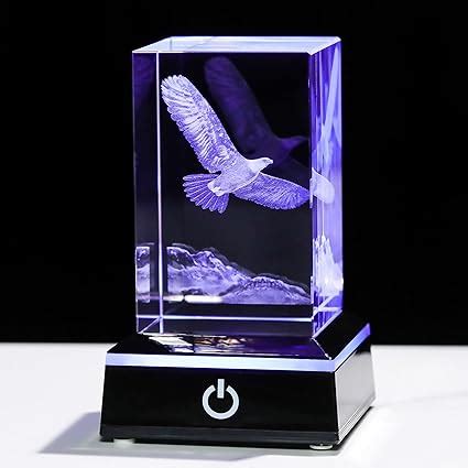 Amazon Movdyka Crystal D Engraving Eagle Figurines Gifts For Men