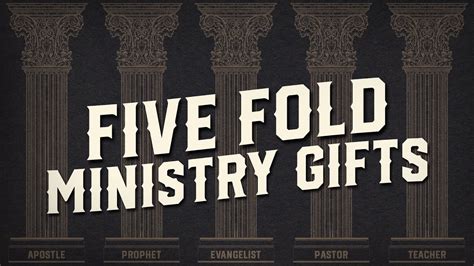 Five Fold Ministry Ts Part 2 Youtube