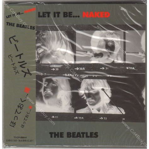 The Beatles Let It Be Naked Cd Mini Lp Obi