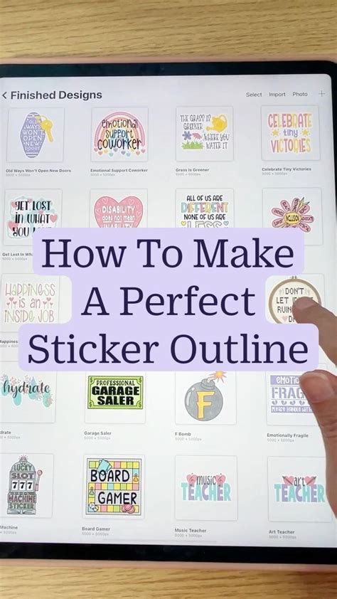 Pin on Sticker Tutorials | The Perky Pencil | How to make stickers ...