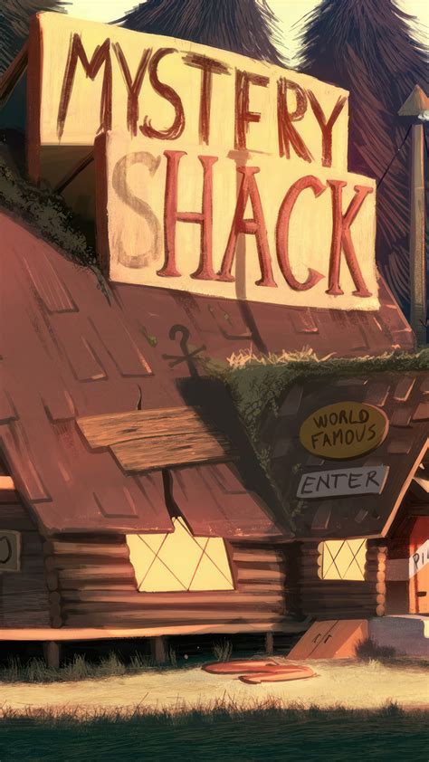 Mystery Shack Gravity Falls 4K 4582a Wallpaper PC Desktop