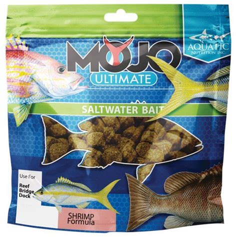 Aquatic Nutrition Mojo Ultimate Shrimp Saltwater Bait Fishing Bait