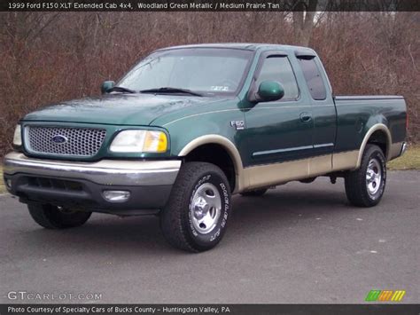 1999 Ford F150 Xlt Extended Cab 4x4 In Woodland Green Metallic Photo No 5377612