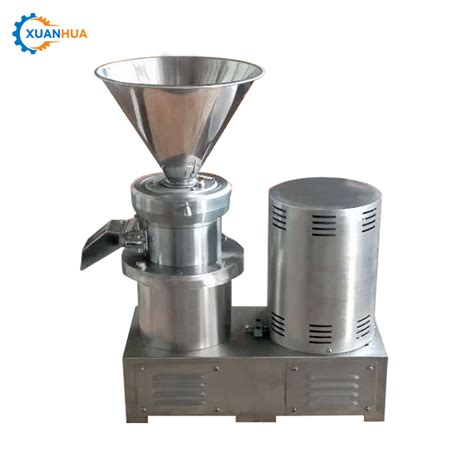 Industrial Automatic Colloid Mill Jam Peanut Butter Making Nut Grinding