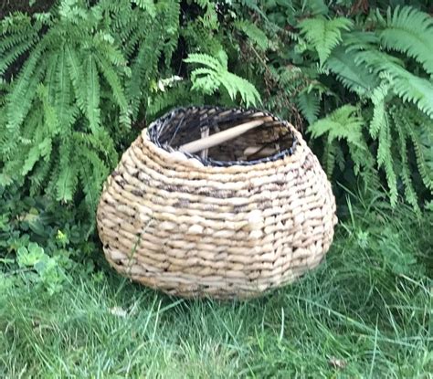 Bulrush Basket Decorative Wicker Basket Wicker Baskets Wicker