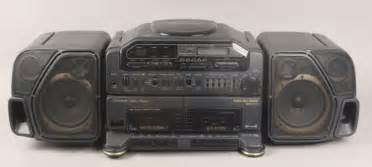 Sold At Auction Fisher Ph D Stereo Cd Cassette Radio Boom Box