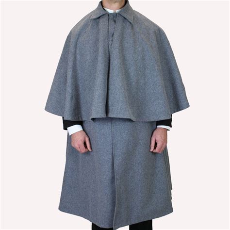 Men S Gray Hussar Wool Comfort Inverness Cape