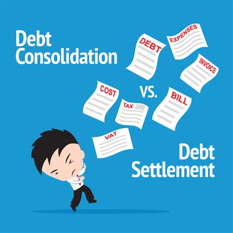 Debt Consolidation Vs Debt Settlement The Pros And Cons Of Each For