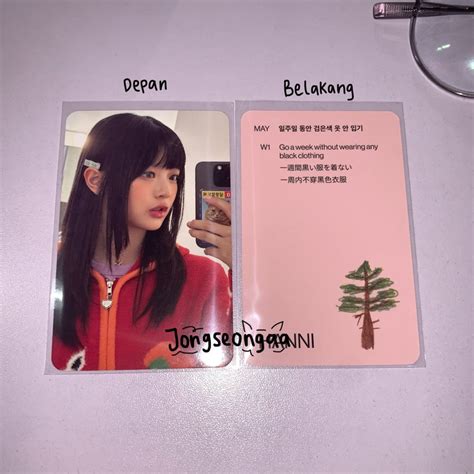 Jual Baca Deskripsi READY STOCK PC PHOTOCARD NEWJEANS SEASON GREETING