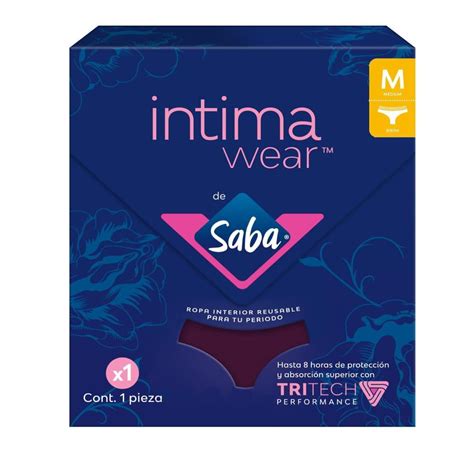 Ropa Interior Saba Para Menstruaci N Saba Intima Wear Color Vino Talla