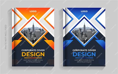 Premium Vector Corporate Annual Report Cover Professional Book Cover