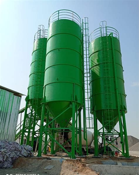 Cement Storage Silo Size Dimension Mm Dia At Rs In Ahmedabad