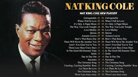 Nat King Cole Greatest Hits Best Songs Of Nat King Cole The Very