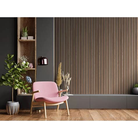 Wooden Grooved Panel Acoustic Panel Absorbing Soundproof Wall Panels