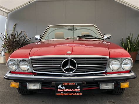 Used 1986 Mercedes Benz 500 Class 500 Sl For Sale 15750 Sportscar