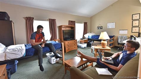 SUNY Poly students staying at CrestHill Suites in Albany, NY, in lieu ...