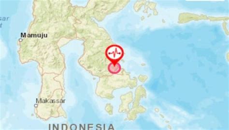 Sangihe Dan Konawe Diguncang Gempa 4 5 Skala Richter