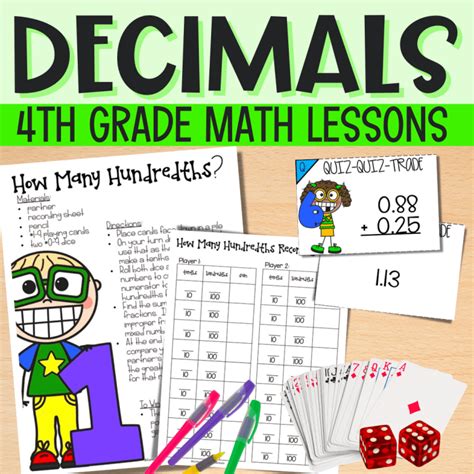 5 Math Games for Decimals that are Right on Point - Curious Classroom Adventures