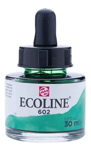 Tinta Aquarela Liquida Talens Ecoline 30ml Deep Green Parcelamento