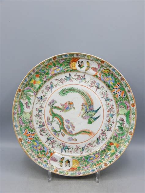 Placa Drag N Y F Nix Canton Porcelana China Siglo Catawiki