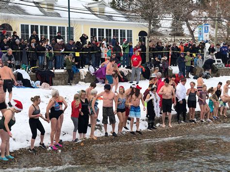 Okanagan Lake Relatively Warm For This Years Polar Bear Dip Kelowna