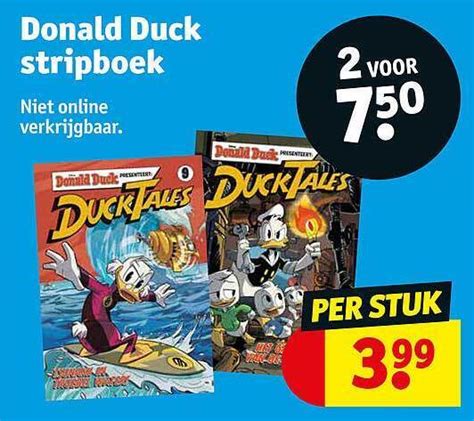 Donald Duck Stripboek Promotie Bij Kruidvat