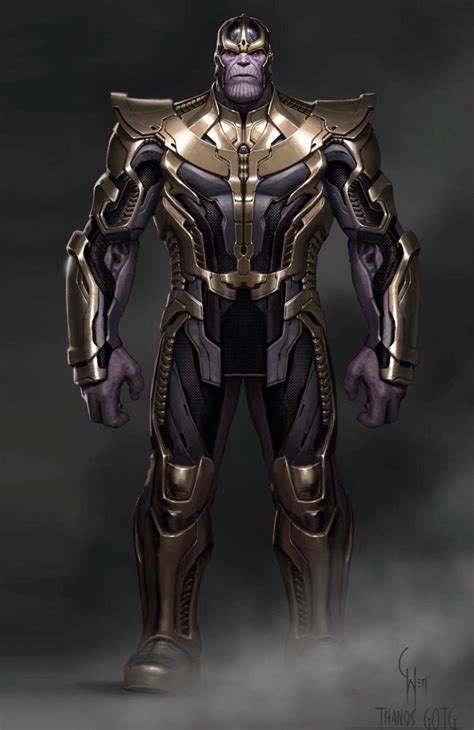 Thanos Avengers Concept Art