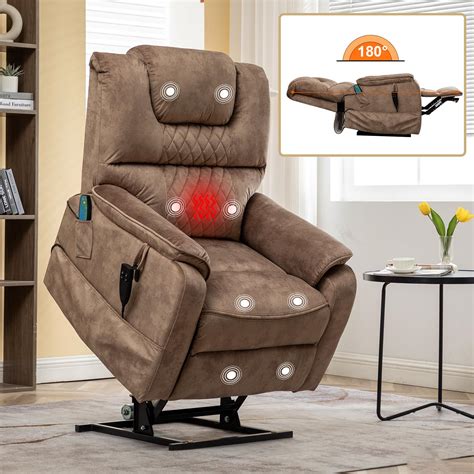 LUSPAZ Large Power Lift Recliner Chair For Elderly Dual OKIN Motor