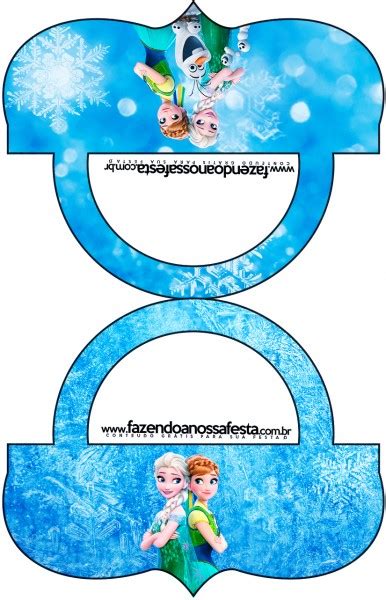 Saquinho De Balas Bolsinha Frozen Febre Congelante Fazendo A Nossa Festa