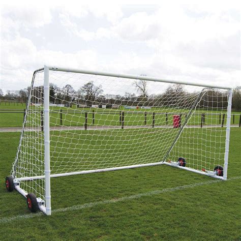 Heavy Duty Easylift Steel Freestanding Football Package 24 X 8ft