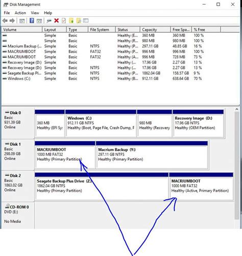 Trouble installing Macrium boot files on an external drive partition ...