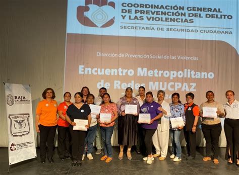 Mujeres Constructoras De Paz Se Re Nen En Baja California En Pro De La