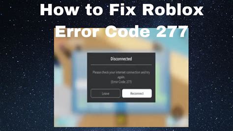 How To Fix Roblox Error Code 277 Read Pinned Comment Iphone Another Fix In Description