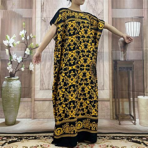 Gaun Floral Vintage Satin Katun Wanita Afrika Warna Baru Untuk Gaun