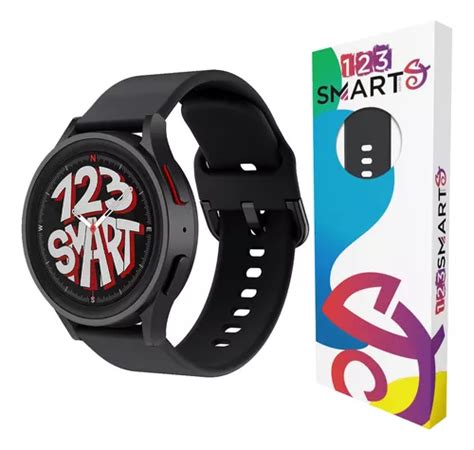 Pulseira De Silicone Fecho Preto Mm Marca Smart Compativel