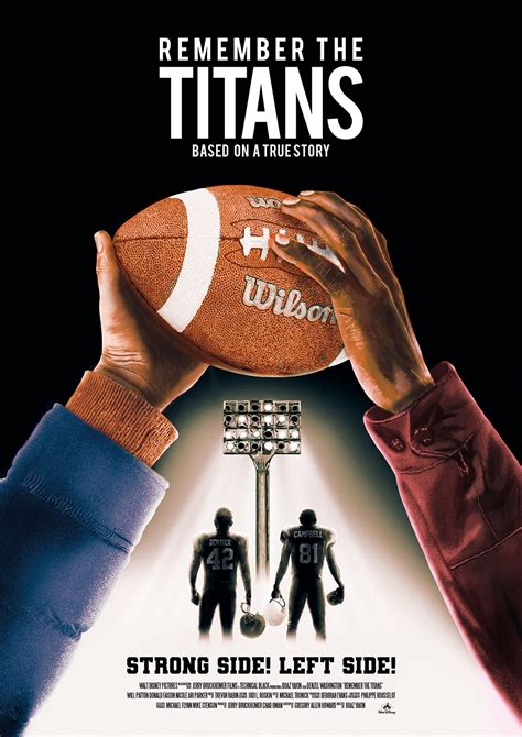 Remember The Titans | Poster By Phil Shelly Creative