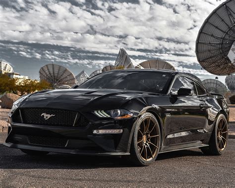 Vivid Racing Vr Forged D03 Wheel Package Ford Mustang S550 20x10 20x11 Matte Black Vrf D03