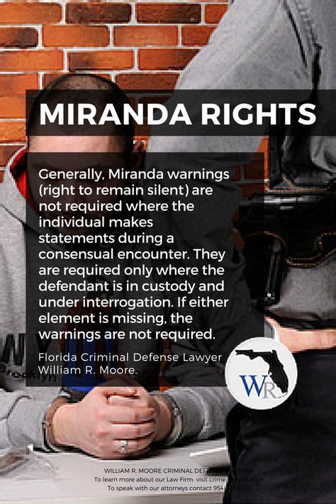 20 Best Miranda Rights Images Miranda Rights Criminal Defense Attorney Criminal Defense