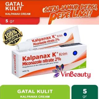 Jual ORIGINAL KALPANAX KRIM 5 GR KALPANAK CREAM JAMUR KUTU AIR 5 GR