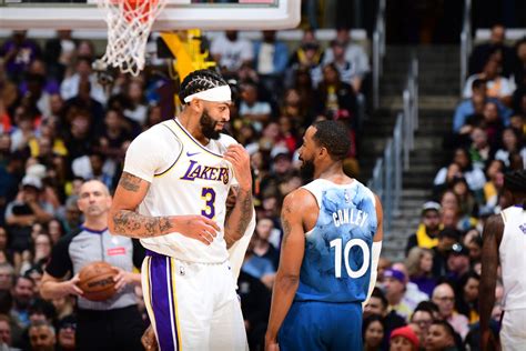 Lakers Vs Wolves Final Score Anthony Davis Dominates In Lakers Win