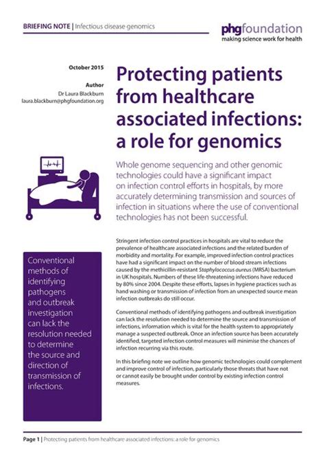 Pathogen Genomics Into Practice Phg Foundation