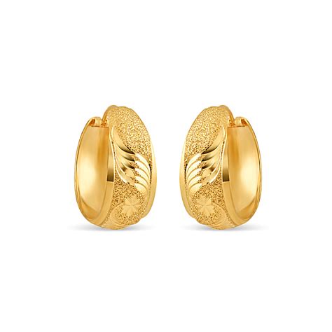 22ct Gold Hoop Earring Available Online In Uk