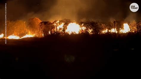 State Officials Fighting Large Wildfires Burning Across Texas Counties