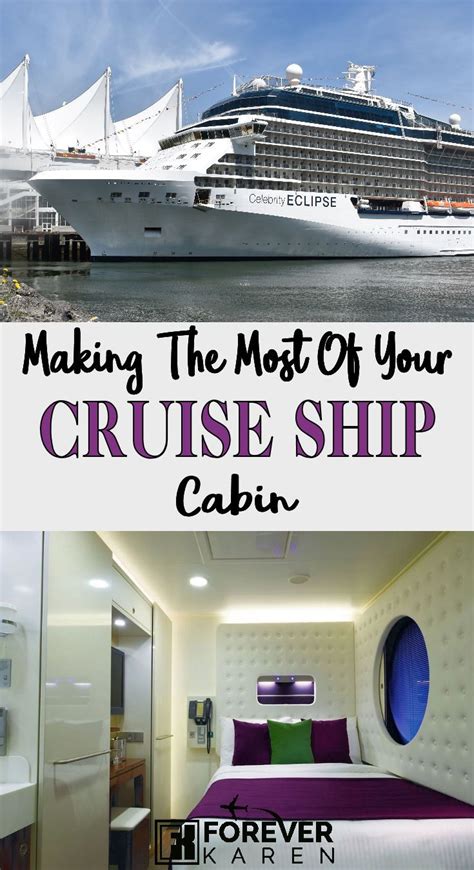 Making the most of your cruise ship cabin – Artofit